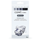 COPIC CIAO SET - 5+1 COOL GREY TONES