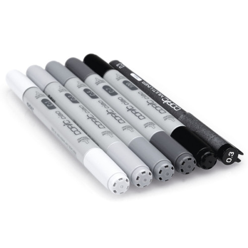 COPIC CIAO SET - 5+1 COOL GREY TONES