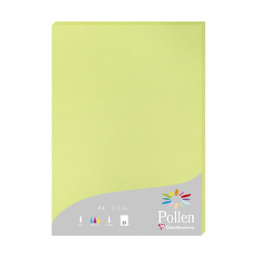 CLAIREFONTAINE ХАРТИЯ A4 210 ГР. - ЛИСТНО ЗЕЛЕНО