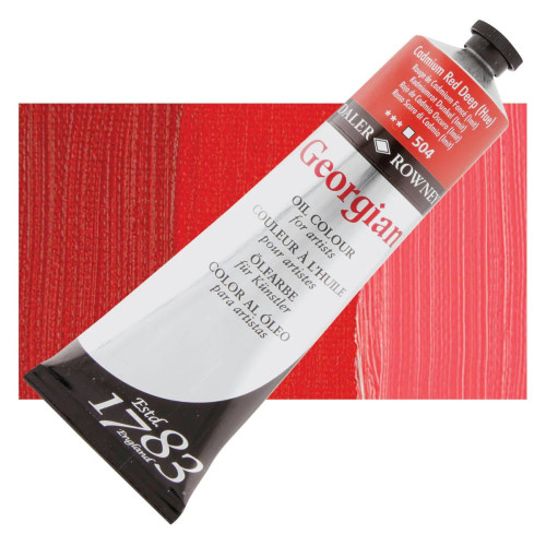 DALER ROWNEY МАСЛЕНА БОЯ GEORGIAN 225 МЛ. - CADM RED DEEP