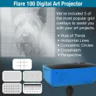 ARTOGRAPH АРТ ПРОЕКТОР ЗА РИСУВАНЕ - FLARE 100