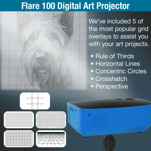 ARTOGRAPH АРТ ПРОЕКТОР ЗА РИСУВАНЕ - FLARE 100