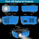 ARTOGRAPH АРТ ПРОЕКТОР ЗА РИСУВАНЕ - FLARE 100