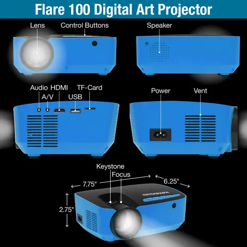 ARTOGRAPH АРТ ПРОЕКТОР ЗА РИСУВАНЕ - FLARE 100