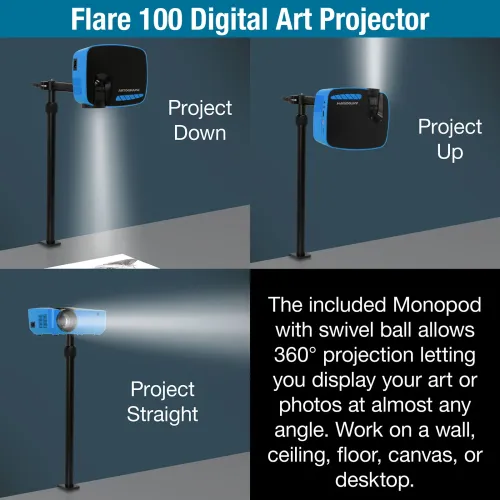 ARTOGRAPH АРТ ПРОЕКТОР ЗА РИСУВАНЕ - FLARE 100