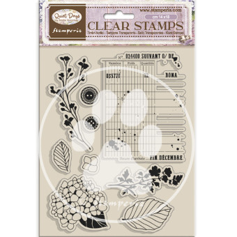 STAMPERIA QUIET DAYS STAMPS 14/18CM WTK229