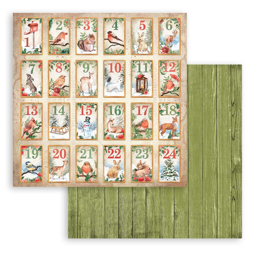 STAMPERIA BLOCK DESIGNER PAPER 15.2/15.2 CM - SBBXS23