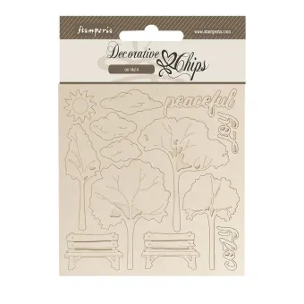 STAMPERIA SILENT SEA БИРЕН КАРТОН 14/14СМ SCB267