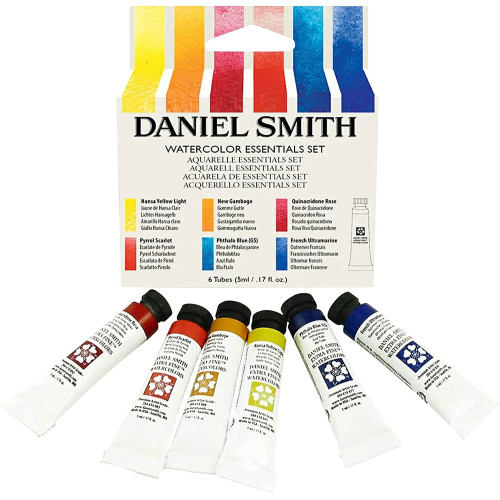 DANIEL SMITH АКВАРЕЛНА БОЯ В ТУБА КОМПЛЕКТ 6Х5МЛ 285610005