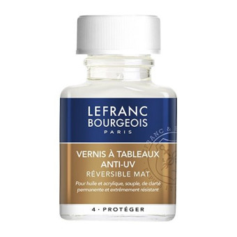 L&B ACRYLIC FINISHING VARNISH WITH UV PROTECTION MATTE 75 ML-300205