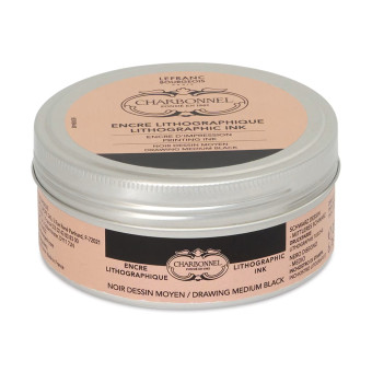CHARBONNEL LITHOGRAPHIC INK BLACK DRAWING (MEDIUM BLACK) 200 ML.