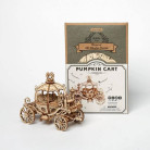 ROBOTIME 3D ДЪРВЕН ПЪЗЕЛ PUMPKIN CART 182 ЧАСТИ TG302