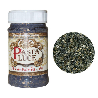 STAMPERIA PASTA LUCE 100 ML - 3D ПАСТА BLACK & GOLD FLAKES