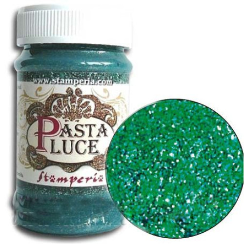 STAMPERIA PASTA LUCE 100 ML - 3D ПАСТА VERDE SMERALDO