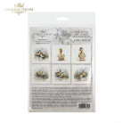 ITD COLLECTION MINI RICE PAPER SET 6PCS 14.8X14.8CM - RSM110