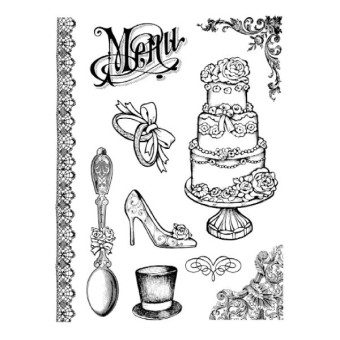 STAMPERIA HIGH DEFINITION STAMPS - ГУМЕНИ ПЕЧАТИ WTKCC102