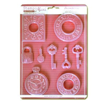 STAMPERIA STAMPO MAXI 21/29.7 - PVC MOLDS K3PTA409