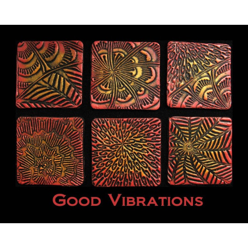 HELEN BREIL DESIGNS ГУМЕН ПЕЧАТ- GOOD VIBRATIONS