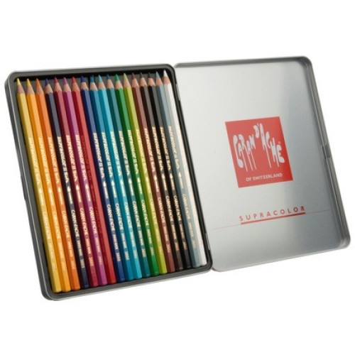 CARAN D'ACHE АКВАРЕЛНИ МОЛИВИ SUPRACOLOR КОМПЛЕКТ 18 ЦВ