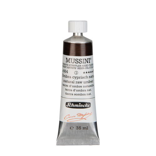 SCHMINCKE OIL PAINT 35 ML MUSSINI NATURAL RAW UMBER