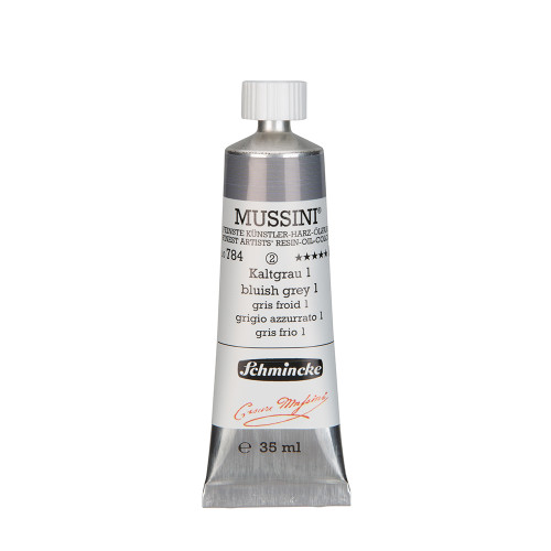 SCHMINCKE OIL PAINT 35 ML MUSSINI BLUISH GREY 1