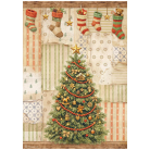 STAMPERIA SILENT NIGHT DECOUPAGE PAPER 6PCS A4 DFSA4XSN
