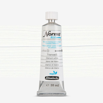 SCHMINCKE МАСЛЕНА БОЯ 35 МЛ NORMA BLUE TITANIUM WHITE