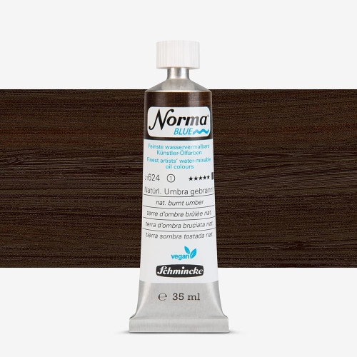 SCHMINCKE МАСЛЕНА БОЯ 35 МЛ NORMA BLUE NATURAL BURNT UMBER