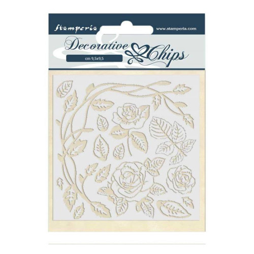STAMPERIA ELEMENTS FROM CARDSTOCK 14/14CM SCB44