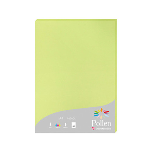 CLAIREFONTAINE ХАРТИЯ A4 120 ГР. - ЛИСТНО ЗЕЛЕНО