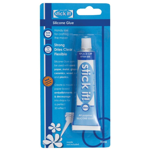 DOCRAFTS SILICONE GLUE 30 ML. - STI 4641000