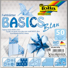 FOLIA ORIGAMI PAPER BLUE 15/15 CM 80 GSM 50 SHEETS