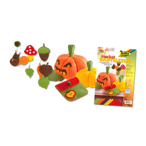 FOLIA FELT SET AUTUMN 20 X 30 CM 150 G