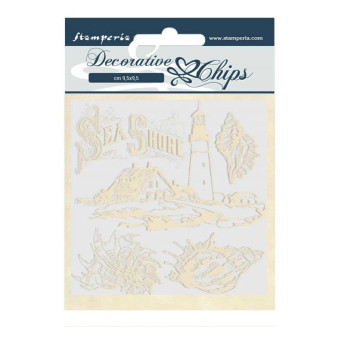 STAMPERIA ELEMENTS FROM CARDSTOCK 14/14CM SCB53