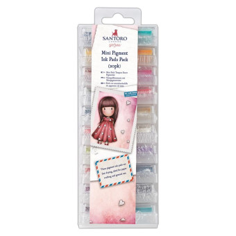 DOCRAFTS MINI PIGMENT INK PADS 20COL. - GOR550101