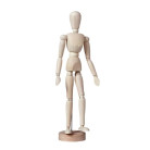 LUKAS WOODEN MOVABLE MALE MANNEQUIN H: 30 CM