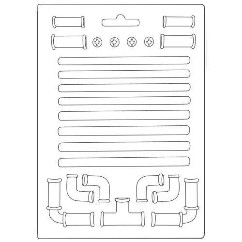 STAMPERIA SOFT MOULD A5 K3PTA571