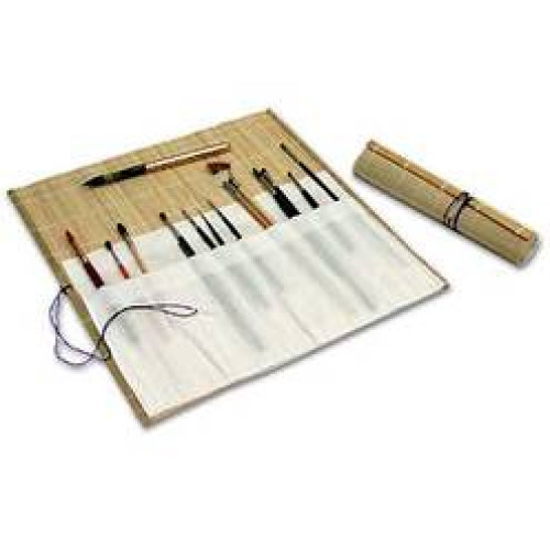 LUKAS BAMBOO BRUSH HOLDER 36/36 CM