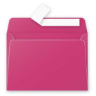 CLAIREFONTAINE ENVELOPE 114/162 MM. - RASPBERRY