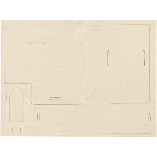 CREATIV 3D WOODEN PUZZLE HOUSE 57874