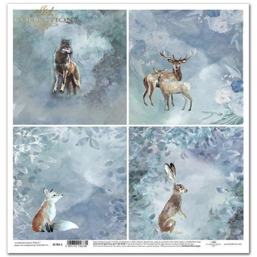 ITD COLLECTION ДИЗАЙНЕРСКИ КАРТОН 31/32 - SL0783