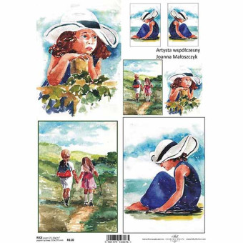 ITD COLLECTION ДЕКУПАЖНА ОРИЗОВА ХАРТИЯ А4 - R0110