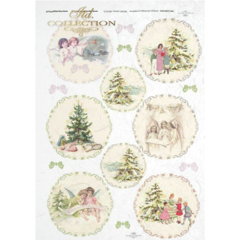ITD COLLECTION ДЕКУПАЖНА ОРИЗОВА ХАРТИЯ А4 - R0172