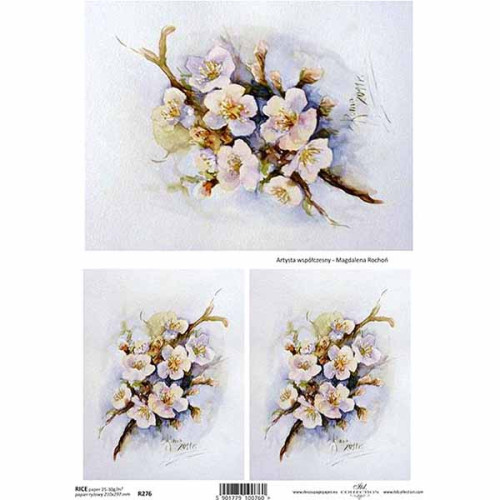 ITD COLLECTION DECOUPAGE RICE PAPER A4 - R0276