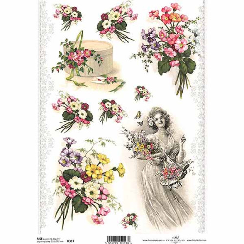 ITD COLLECTION ДЕКУПАЖНА ОРИЗОВА ХАРТИЯ А4 - R0317