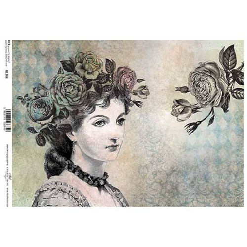 ITD COLLECTION ДЕКУПАЖНА ОРИЗОВА ХАРТИЯ А4 - R1366