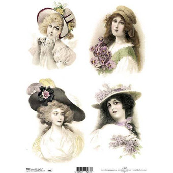 ITD COLLECTION ДЕКУПАЖНА ОРИЗОВА ХАРТИЯ А4 - R0467