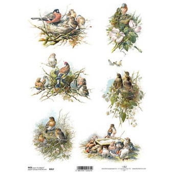 ITD COLLECTION ДЕКУПАЖНА ОРИЗОВА ХАРТИЯ А4 - R0857