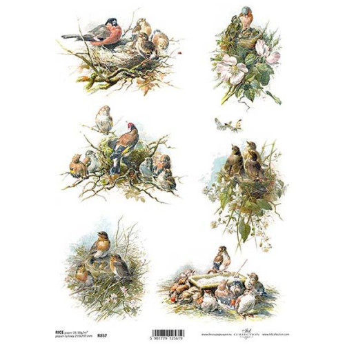 ITD COLLECTION ДЕКУПАЖНА ОРИЗОВА ХАРТИЯ А4 - R0857