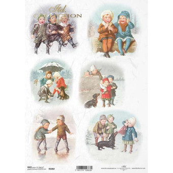 ITD COLLECTION ДЕКУПАЖНА ОРИЗОВА ХАРТИЯ А4 - R1002